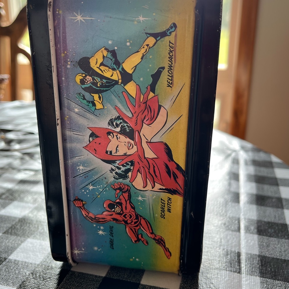 Vintage 1976 Marvel Comics Super Heroes Lunchbox - Picture 4 of 8